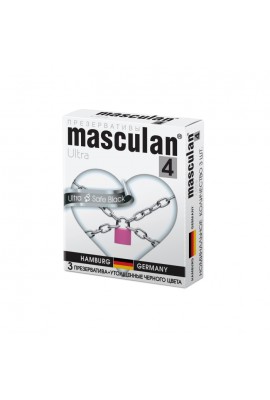 Презервативы Masculan Ultra 4, ультра прочные, 3 шт